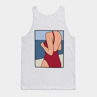 swimwear girl Tank Top